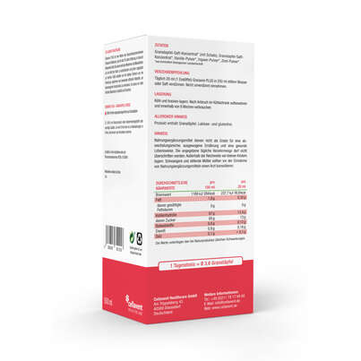 Bio-Granatapfel-Konzentrat – 45.000mg Polyphenole/L – Kraft von 90 Granatäpfeln pro 500ml – 25 Portionen, A-Nr.: 5895705 - 04