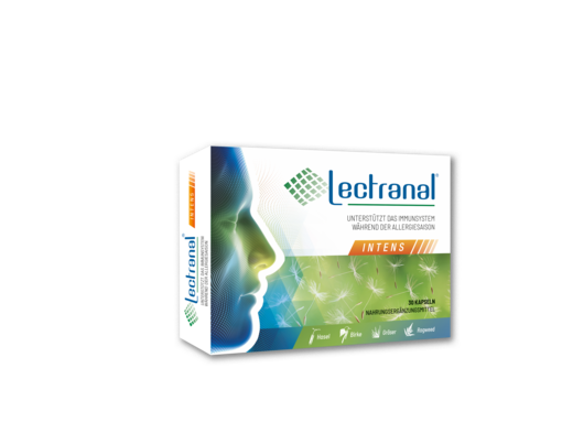 Sie sehen eine Packung Lectranal® INTENS 160 mg Kapseln, Produktbild: 01 Lectranal® INTENS 160 mg Kapseln, A-Nr.: 4619185 - 01