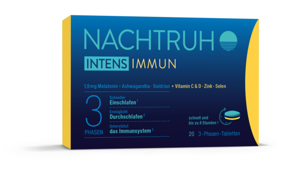 Sie sehen eine Packung Nachtruh intens immun, Produktbild: 02 Nachtruh intens immun, A-Nr.: 5848901 - 02