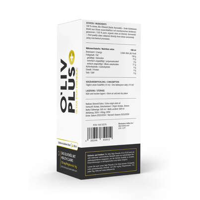 Bio Olivenöl – extra hoher Polyphenol-Gehalt 750 mg / kg – 500 ml, A-Nr.: 5895800 - 04