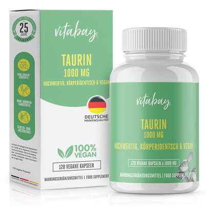 Vitabay Taurin 1000 mg Kapseln, A-Nr.: 5878693 - 01