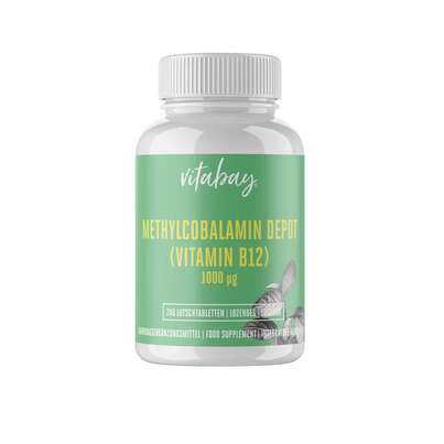 Vitabay Vitamin B12 1000 mcg Methylcobalamin Lutschtabletten, A-Nr.: 5878463 - 01