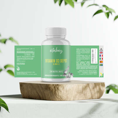 Vitabay Vitamin D3 Depot 10.000 I.E. Tabletten, A-Nr.: 5878368 - 05