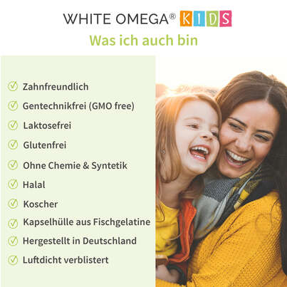 Vitamine für Kinder – für das Immunsystem – zuckerfrei – Omega-3, Vitamin C, D3+K2, Selen, Zink – 90 Mini-Kapseln (1 Monat), A-Nr.: 5614184 - 05