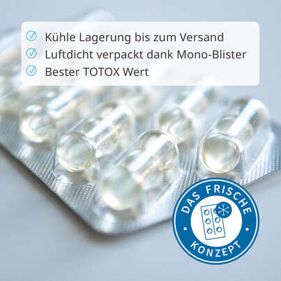 Hochreines Omega 3 – Fischöl-Kapseln mit 1.000 mg Omega-3-Fettsäuren (300 mg DHA &amp; 400 mg EPA) – Triglycerid-Form – 3-Monatspackung, A-Nr.: 5895869 - 02