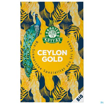 Sie sehen eine Packung Kottas Tee Ceylon Gold 20st, Produktbild: 02 Kottas Tee Ceylon Gold 20st, A-Nr.: 3886464 - 02