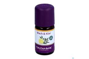 Taoasis Duftmischung Bio Wach&amp;amp;klar 5ml, A-Nr.: 5384347 - 01