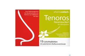 Tenoros Lutschtabl Nasenzuckerl 15st, A-Nr.: 4932692 - 01