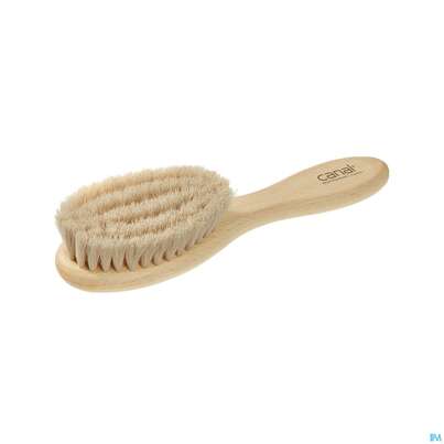 Canal Babyhaarbuerste Buchenholz 15cm +motiv Weiches Ziegenhaar 9409- 1st, A-Nr.: 4788315 - 01