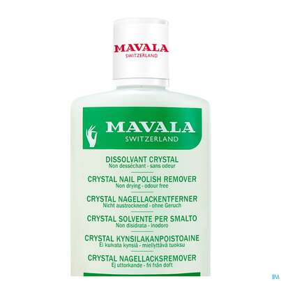 Sie sehen eine Packung Mavala Nagellackentferner Crystal 100ml, Produktbild: 04 Mavala Nagellackentferner Crystal 100ml, A-Nr.: 4365342 - 04