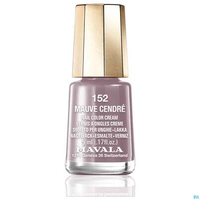 Sie sehen eine Packung Mavala Nagellacke 152 Mauve Cendre 5ml, Produktbild: 02 Mavala Nagellacke 152 Mauve Cendre 5ml, A-Nr.: 3478245 - 02