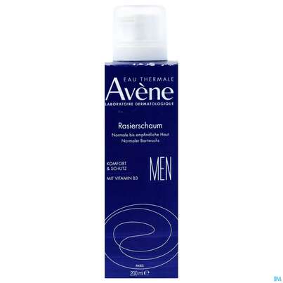 Sie sehen eine Packung Rasiercreme,-seife,-wasser Avene Men Rasierschaum Neu 200ml, Produktbild: 01 Rasiercreme,-seife,-wasser Avene Men Rasierschaum Neu 200ml, A-Nr.: 5659666 - 01