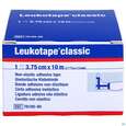 Sie sehen eine Packung Tape Leukotape Classic 10mx 3,75cm Blau 1st, Produktbild: 01 Tape Leukotape Classic 10mx 3,75cm Blau 1st, A-Nr.: 1561309 - 01