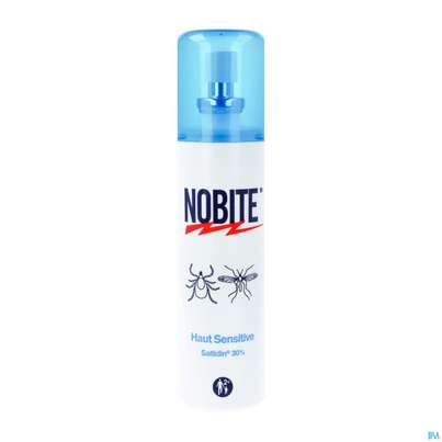 Sie sehen eine Packung Nobite Haut Spray Sensitive 100ml, Produktbild: 02 Nobite Haut Spray Sensitive 100ml, A-Nr.: 3415090 - 02