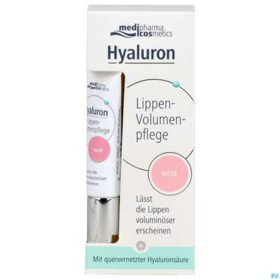 Sie sehen eine Packung Hyaluron Lippen-volumenpflege 7ml, Produktbild: 01 Hyaluron Lippen-volumenpflege 7ml, A-Nr.: 4404444 - 01