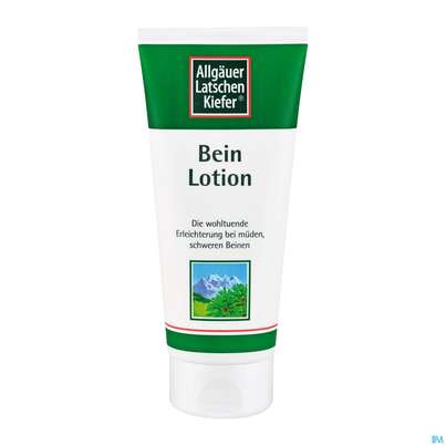 Sie sehen eine Packung Allgäuer Latschenkiefer Bein Lotion 200ml, Produktbild: 03 Allgäuer Latschenkiefer Bein Lotion 200ml, A-Nr.: 1436461 - 03