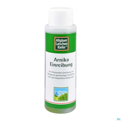 Sie sehen eine Packung Allgäuer Latschenkiefer Arnika Einreibung 250ml, Produktbild: 03 Allgäuer Latschenkiefer Arnika Einreibung 250ml, A-Nr.: 2835909 - 03