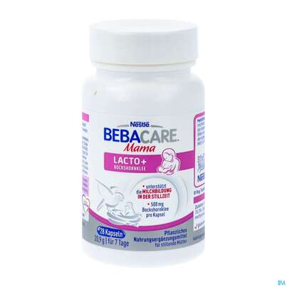 Bebacare Lacto+ Bockshornklee Kapseln 12506 28st, A-Nr.: 5686491 - 02