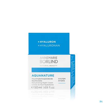 Boerlind Aquanature Feuchtigkeit Nacht 60007 50ml, A-Nr.: 4740395 - 01