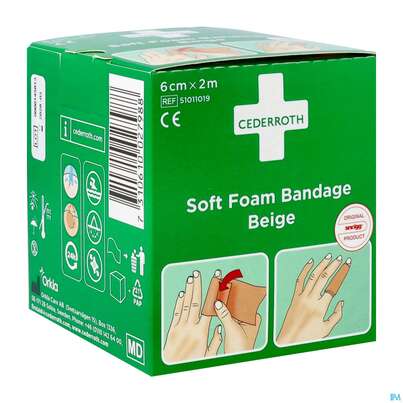 Sie sehen eine Packung Cederroth Snoegg Pflasterverband Selbsthaftend Latexfrei Rolle Beige 6x 200cm 1st, Produktbild: 02 Cederroth Snoegg Pflasterverband Selbsthaftend Latexfrei Rolle Beige 6x 200cm 1st, A-Nr.: 5692586 - 02