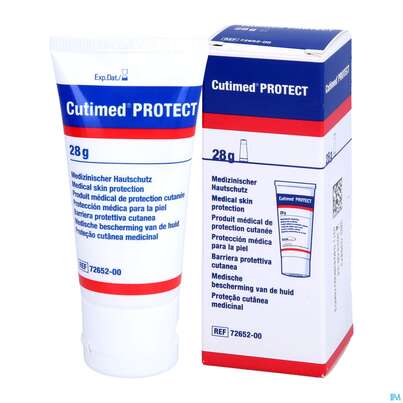 Sie sehen eine Packung Cutimed Protect Creme 28g 7265200 1st, Produktbild: 04 Cutimed Protect Creme 28g 7265200 1st, A-Nr.: 3461960 - 04