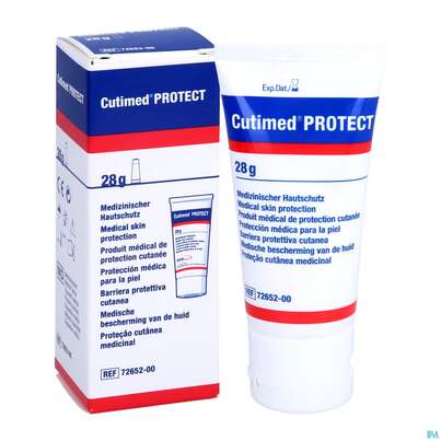 Sie sehen eine Packung Cutimed Protect Creme 28g 7265200 1st, Produktbild: 05 Cutimed Protect Creme 28g 7265200 1st, A-Nr.: 3461960 - 05