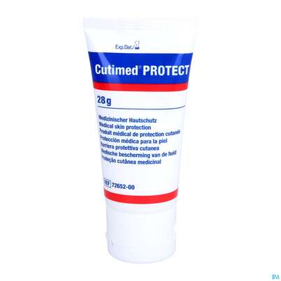 Sie sehen eine Packung Cutimed Protect Creme 28g 7265200 1st, Produktbild: 06 Cutimed Protect Creme 28g 7265200 1st, A-Nr.: 3461960 - 06