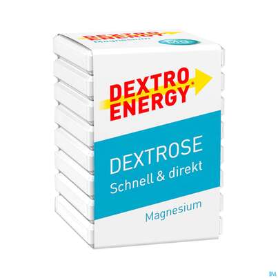 Sie sehen eine Packung Dextro Energy 3er Wuerfel Magnesium 138g, Produktbild: 01 Dextro Energy 3er Wuerfel Magnesium 138g, A-Nr.: 3325731 - 01