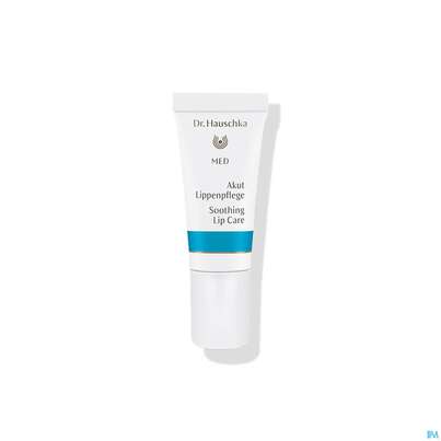 Sie sehen eine Packung Dr. Hauschka Akut Lippenpflege 5ml, Produktbild: 02 Dr. Hauschka Akut Lippenpflege 5ml, A-Nr.: 5172579 - 02