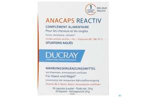 Ducray Anacaps F.d.haar Haarausfall Reactiv/neu 30st, A-Nr.: 5684598 - 01