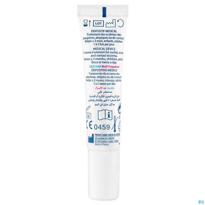 Sie sehen eine Packung Ducray Dexyane Med Creme Augenlid Neu 15ml, Produktbild: 08 Ducray Dexyane Med Creme Augenlid Neu 15ml, A-Nr.: 5659703 - 08