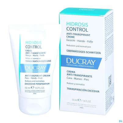 Ducray Hidrosis Control Hidrosis Control Creme Für Gesicht, Hände Und Füße 50ml, A-Nr.: 5607362 - 04