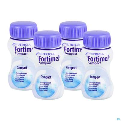 Fortimel/compact/2.4 125ml Vitalflasche Neutral 24st, A-Nr.: 4303298 - 01