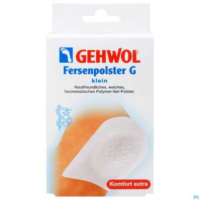 Sie sehen eine Packung Fersenpolster Gehwol G Klein Gr.35-37 Nr 64197 2st, Produktbild: 01 Fersenpolster Gehwol G Klein Gr.35-37 Nr 64197 2st, A-Nr.: 3693570 - 01