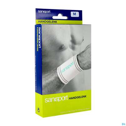 Sie sehen eine Packung Handgelenksbandagen Sanisport O.velcroverschluss Nr 222194 M 1st, Produktbild: 02 Handgelenksbandagen Sanisport O.velcroverschluss Nr 222194 M 1st, A-Nr.: 1615778 - 02