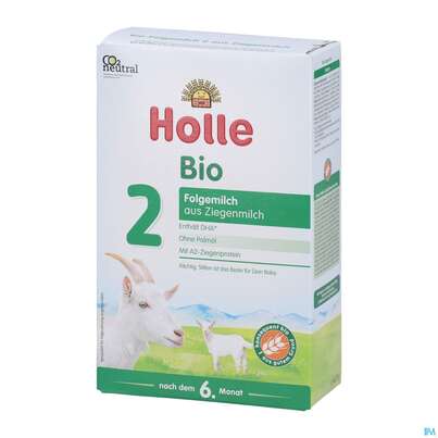 Sie sehen eine Packung Holle Demeter Bio Folgemilch Ziegenmilchbasis 2 400g, Produktbild: 02 Holle Demeter Bio Folgemilch Ziegenmilchbasis 2 400g, A-Nr.: 3048898 - 02