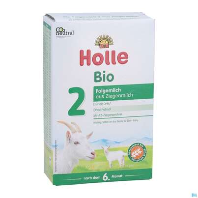 Sie sehen eine Packung Holle Demeter Bio Folgemilch Ziegenmilchbasis 2 400g, Produktbild: 03 Holle Demeter Bio Folgemilch Ziegenmilchbasis 2 400g, A-Nr.: 3048898 - 03