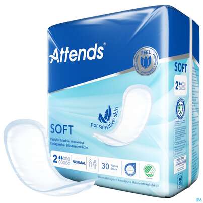 Inkontinenz Attends Einlagen Soft 2 Normal 30st, A-Nr.: 4577280 - 05