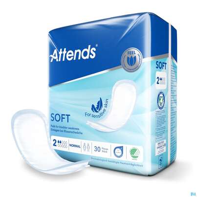 Inkontinenz Attends Einlagen Soft 2 Normal 30st, A-Nr.: 4577280 - 06