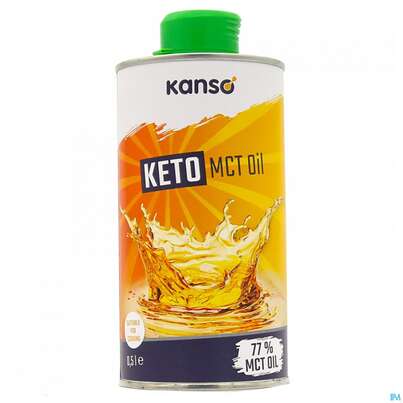 Sie sehen eine Packung Kanso Mct Oel 77% 500ml, Produktbild: 01 Kanso Mct Oel 77% 500ml, A-Nr.: 4764415 - 01