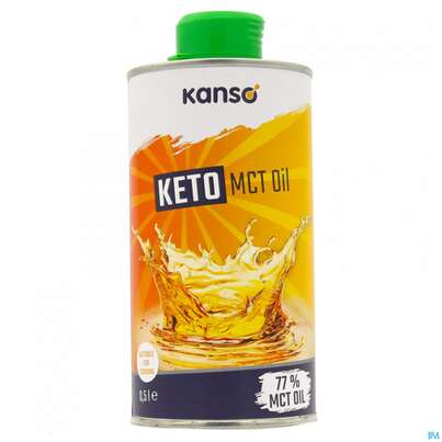 Sie sehen eine Packung Kanso Mct Oel 77% 500ml, Produktbild: 02 Kanso Mct Oel 77% 500ml, A-Nr.: 4764415 - 02