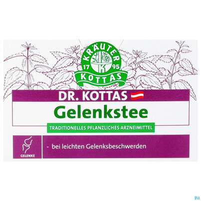 Sie sehen eine Packung Dr.Kottas Tee Gelenkstee 20st, Produktbild: 03 Dr.Kottas Tee Gelenkstee 20st, A-Nr.: 3886139 - 03
