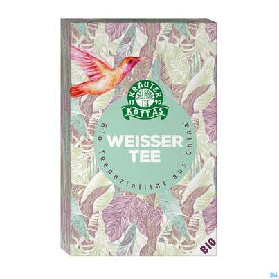 Sie sehen eine Packung Kottas Tee Weisser Tee 20st, Produktbild: 01 Kottas Tee Weisser Tee 20st, A-Nr.: 3886553 - 01