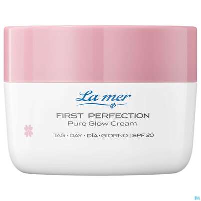 Sie sehen eine Packung La Mer Mit Parfum First Perfection Pure Glow Creamtag F20 50ml, Produktbild: 02 La Mer Mit Parfum First Perfection Pure Glow Creamtag F20 50ml, A-Nr.: 5770174 - 02