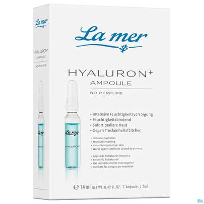 La Mer Ohne Parfum Ampulle 2ml Hyaluron+ 7st, A-Nr.: 5062543 - 02