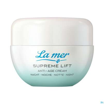 Sie sehen eine Packung La Mer Ohne Parfum Supreme/lift Sup.lift Cream Nacht 50ml, Produktbild: 01 La Mer Ohne Parfum Supreme/lift Sup.lift Cream Nacht 50ml, A-Nr.: 5827201 - 01