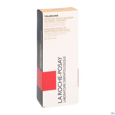 Sie sehen eine Packung La Roche Posay Gesichtspflege Toleriane Make-up/teint Mousse Matt 03 30ml, Produktbild: 03 La Roche Posay Gesichtspflege Toleriane Make-up/teint Mousse Matt 03 30ml, A-Nr.: 4091123 - 03