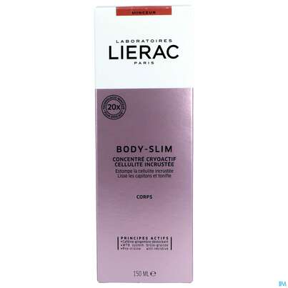 Sie sehen eine Packung Lierac Body Slim Cryoactive Concentrate Neu 150ml, Produktbild: 03 Lierac Body Slim Cryoactive Concentrate Neu 150ml, A-Nr.: 5067322 - 03