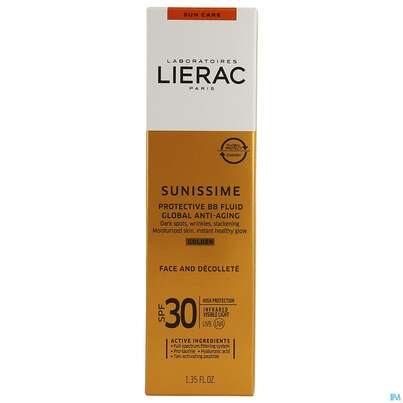 Sie sehen eine Packung Sonnenprodukte Lierac Sunissime Bb Lsf30 40ml, Produktbild: 02 Sonnenprodukte Lierac Sunissime Bb Lsf30 40ml, A-Nr.: 5067279 - 02