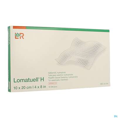 Salbenverband Lomatuell-h 10x 20cm 10st, A-Nr.: 1002900 - 02